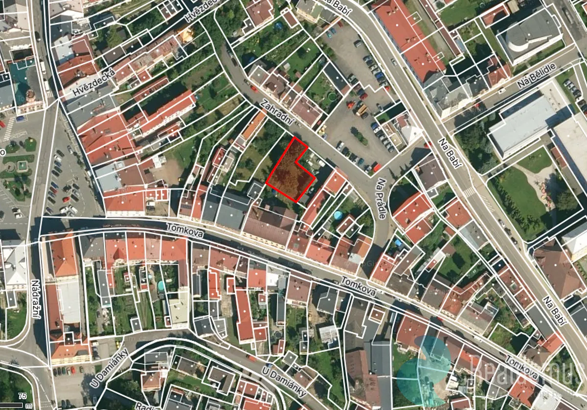 Prodej stavebního pozemku 478 m²
